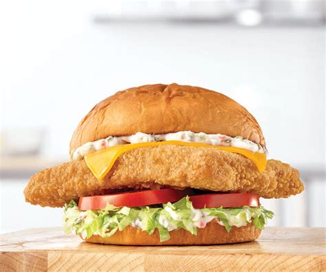 how many calories in an arby's fish sandwich